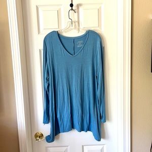 Chico’s The Ultimate Tee V Neck Long Sleeve Tunic